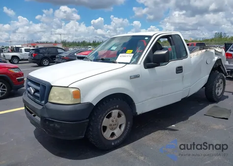2006 Ford F-150 Stx/Xl/Xlt из США, поврежденный, VIN 1FTRF12W86KB54661